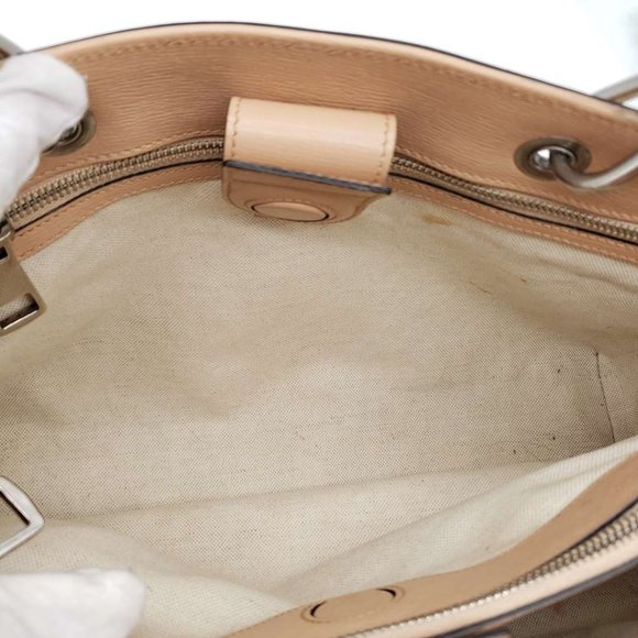 100% Authentic Gucci GG Bloom Bamboo Handle Shoulder/Hand Bag - Picture 14 of 16